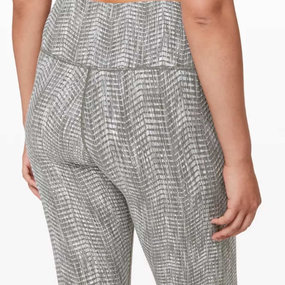 lululemon Wunder Under 7/8 Jaquard Size 6 leggings - Picture 8 of 10
